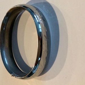 Sterling silver bangle bracelet